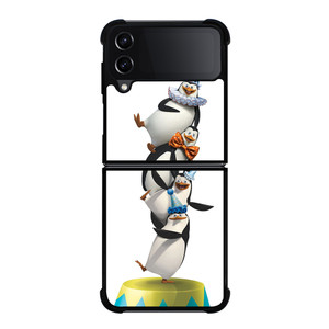 THE PENGUINS OF MADAGASKAR Samsung Galaxy Z Flip 4 Case Cover THE PENGUINS OF MADAGASKAR Samsung Galaxy Z Flip 4 Case Cover