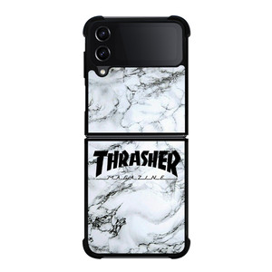 THRASHER SKATEBOARD MAGAZINE MARBLE Samsung Galaxy Z Flip 4 Case Cover THRASHER SKATEBOARD MAGAZINE MARBLE Samsung Galaxy Z Flip 4 Case Cover