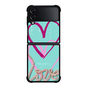 TIFFANY AND CO LOVE DIAMOND Samsung Galaxy Z Flip 4 Case Cover TIFFANY AND CO LOVE DIAMOND Samsung Galaxy Z Flip 4 Case Cover