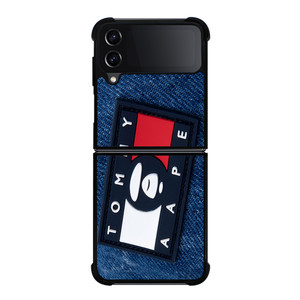 TOMMY HILFIGER JEANS BAPE APE Samsung Galaxy Z Flip 4 Case Cover TOMMY HILFIGER JEANS BAPE APE Samsung Galaxy Z Flip 4 Case Cover