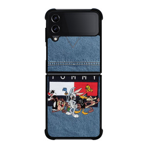 TOMMY HILFIGER JEANS LOONEY TUNES Samsung Galaxy Z Flip 4 Case Cover TOMMY HILFIGER JEANS LOONEY TUNES Samsung Galaxy Z Flip 4 Case Cover