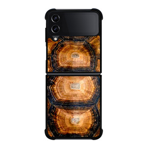 TORTOISE SHELL TEXTURES Samsung Galaxy Z Flip 4 Case Cover TORTOISE SHELL TEXTURES Samsung Galaxy Z Flip 4 Case Cover