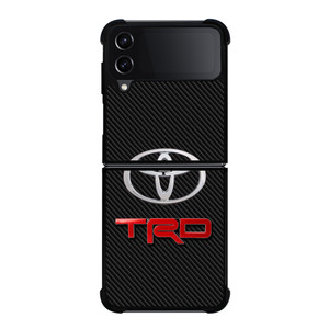TOYOTA TRD LOGO CARBON Samsung Galaxy Z Flip 4 Case Cover TOYOTA TRD LOGO CARBON Samsung Galaxy Z Flip 4 Case Cover