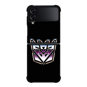 TRANSFORMERS DECEPTICONS LOGO Samsung Galaxy Z Flip 4 Case Cover TRANSFORMERS DECEPTICONS LOGO Samsung Galaxy Z Flip 4 Case Cover
