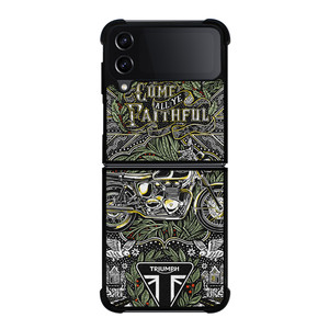 TRIUMPH MOTORCYCLE POSTER Samsung Galaxy Z Flip 4 Case Cover TRIUMPH MOTORCYCLE POSTER Samsung Galaxy Z Flip 4 Case Cover