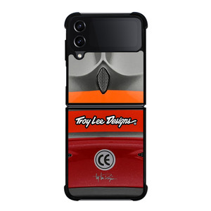TROY LEE DESIGNS SIGNATURE LOGO Samsung Galaxy Z Flip 4 Case Cover TROY LEE DESIGNS SIGNATURE LOGO Samsung Galaxy Z Flip 4 Case Cover