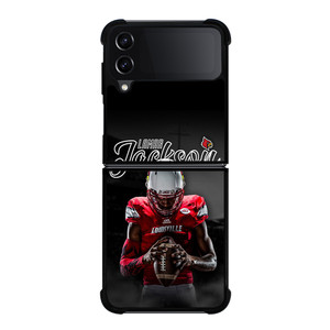 UNIVERSITY OF LOUISVILLE LAMAR JACKSON Samsung Galaxy Z Flip 4 Case Cover UNIVERSITY OF LOUISVILLE LAMAR JACKSON Samsung Galaxy Z Flip 4 Case Cover