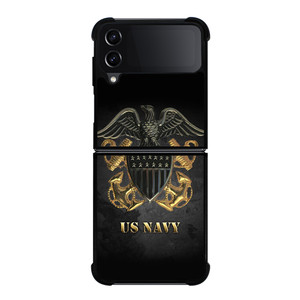 US NAVY EMBLEM Samsung Galaxy Z Flip 4 Case Cover