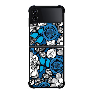 VERA BRADLEY BLUE BAYAU Samsung Galaxy S9 Samsung Galaxy Z Flip 4 Case Cover