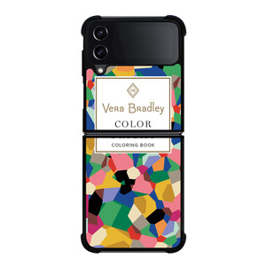 VERA BRADLEY COLOR BRIGHT CB Samsung Galaxy Z Flip 4 Case Cover VERA BRADLEY COLOR BRIGHT CB Samsung Galaxy Z Flip 4 Case Cover