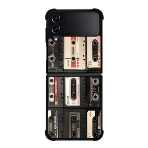 VINTAGE MIXTAPE COLLAGE Samsung Galaxy Z Flip 4 Case Cover VINTAGE MIXTAPE COLLAGE Samsung Galaxy Z Flip 4 Case Cover