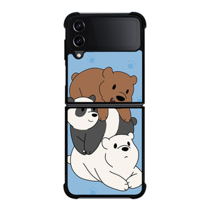 WE BARE BEARS CUTE CARTOON Samsung Galaxy Z Flip 4 Case Cover WE BARE BEARS CUTE CARTOON Samsung Galaxy Z Flip 4 Case Cover