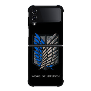 WINGS OF FREEDOM AOT Samsung Galaxy Z Flip 4 Case Cover