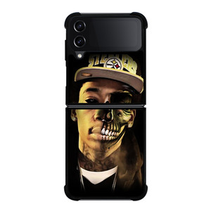 WIZ KHALIFA FACE SKULL Samsung Galaxy Z Flip 4 Case Cover WIZ KHALIFA FACE SKULL Samsung Galaxy Z Flip 4 Case Cover
