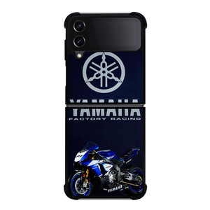 YAMAHA FACTORY RACING Samsung Galaxy Z Flip 4 Case Cover YAMAHA FACTORY RACING Samsung Galaxy Z Flip 4 Case Cover