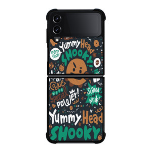 YUMMY HEAD SHOOKY BTS 21 Samsung Galaxy Z Flip 4 Case Cover