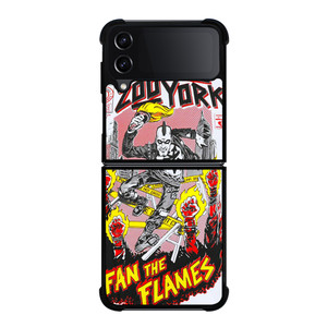 ZOO YORK FAN THE FLAMES Samsung Galaxy Z Flip 4 Case Cover ZOO YORK FAN THE FLAMES Samsung Galaxy Z Flip 4 Case Cover