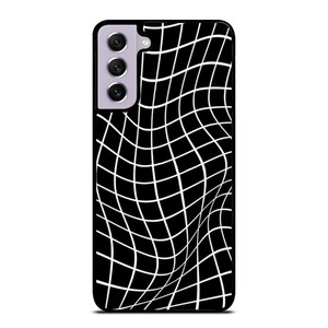 AESTHETIC WAVY GRID PATTERN Samsung Galaxy S21 FE Case Cover AESTHETIC WAVY GRID PATTERN Samsung Galaxy S21 FE Case Cover