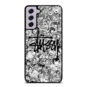 AHEGAO ANIME STUSSY Samsung Galaxy S21 FE Case Cover AHEGAO ANIME STUSSY Samsung Galaxy S21 FE Case Cover
