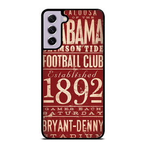 ALABAMA CRIMSON TIDE FOOTBALL CLUB 1892 Samsung Galaxy S21 FE Case Cover ALABAMA CRIMSON TIDE FOOTBALL CLUB 1892 Samsung Galaxy S21 FE Case Cover