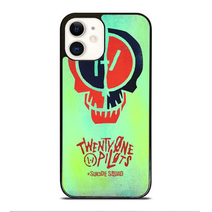 TWENTY ONE PILOTS SUICIDE SQUAD iPhone 12 Case Cover TWENTY ONE PILOTS SUICIDE SQUAD iPhone 12 Case Cover