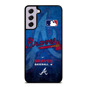 ATLANTA BRAVES LOGO MLB Samsung Galaxy S21 FE Case Cover ATLANTA BRAVES LOGO MLB Samsung Galaxy S21 FE Case Cover