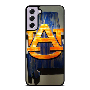 AUBURN TIGERS WOODEN ICON Samsung Galaxy S21 FE Case Cover AUBURN TIGERS WOODEN ICON Samsung Galaxy S21 FE Case Cover