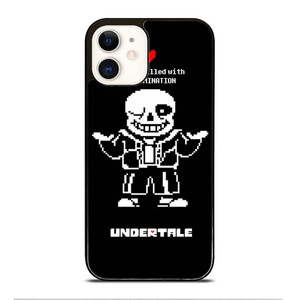 UNDERTALE SANS 8 BIT QUOTE iPhone 12 Case Cover UNDERTALE SANS 8 BIT QUOTE iPhone 12 Case Cover