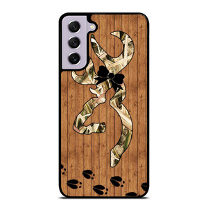 BROWNING WOODEN LOGO Samsung Galaxy S21 FE Case Cover