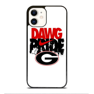 UNIVERSITY OF GEORGIA BULLDOGS ART iPhone 12 Case Cover
