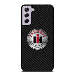 CASE IH INTERNATIONAL HARVESTER CARBON Samsung Galaxy S21 FE Case Cover CASE IH INTERNATIONAL HARVESTER CARBON Samsung Galaxy S21 FE Case Cover