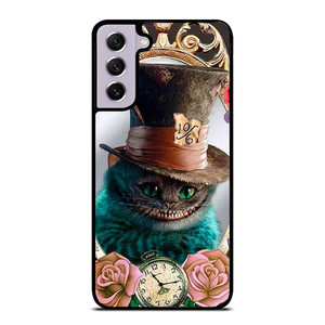 CHESHIRE CAT ALICE IN WONDERLAND CARTOON Samsung Galaxy S21 FE Case Cover