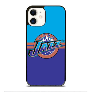 UTAH JAZZ BASKETBALL LOGO iPhone 12 Case Cover