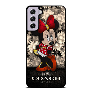 COACH FLOWER MINNIE MOUSE Samsung Galaxy S21 FE Case Cover COACH FLOWER MINNIE MOUSE Samsung Galaxy S21 FE Case Cover