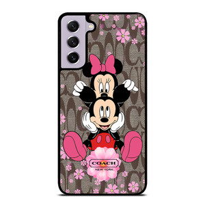 COACH MICKEY and MINNIE MOUSE Samsung Galaxy S21 FE Case Cover COACH MICKEY and MINNIE MOUSE Samsung Galaxy S21 FE Case Cover