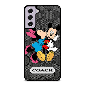 COACH MINNIE MICKEY MOUSE KISS Samsung Galaxy S21 FE Case Cover COACH MINNIE MICKEY MOUSE KISS Samsung Galaxy S21 FE Case Cover