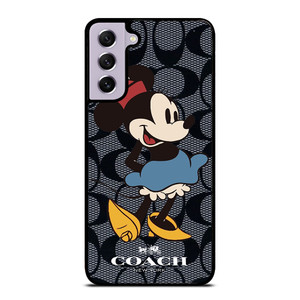 COACH MINNIE MOUSE Samsung Galaxy S21 FE Case Cover COACH MINNIE MOUSE Samsung Galaxy S21 FE Case Cover