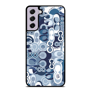 COACH NEW YORK BLUE Samsung Galaxy S21 FE Case Cover COACH NEW YORK BLUE Samsung Galaxy S21 FE Case Cover