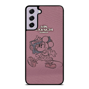 COACH NEW YORK PINK MICKEY MOUSE Samsung Galaxy S21 FE Case Cover COACH NEW YORK PINK MICKEY MOUSE Samsung Galaxy S21 FE Case Cover