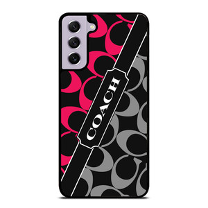 COACH NEW YORK RED WHITE Samsung Galaxy S21 FE Case Cover