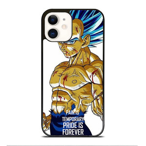 VEGETA QUOTE DRAGON BALL iPhone 12 Case Cover VEGETA QUOTE DRAGON BALL iPhone 12 Case Cover