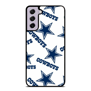 DALLAS COWBOYS LOGO PATTERN Samsung Galaxy S21 FE Case Cover
