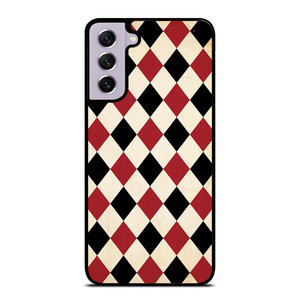 DIAMOND RED BACK PATTERN Samsung Galaxy S21 FE Case Cover DIAMOND RED BACK PATTERN Samsung Galaxy S21 FE Case Cover