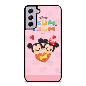 DISNEY TSUM TSUM MINNIE AND MICKEY MOUSE Samsung Galaxy S21 FE Case Cover DISNEY TSUM TSUM MINNIE AND MICKEY MOUSE Samsung Galaxy S21 FE Case Cover