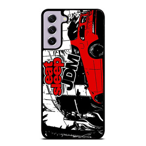 EAT SLEEP JDM ART Samsung Galaxy S21 FE Case Cover EAT SLEEP JDM ART Samsung Galaxy S21 FE Case Cover