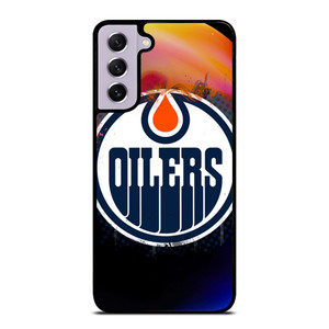 EDMONTON OILERS FIRE LOGO Samsung Galaxy S21 FE Case Cover