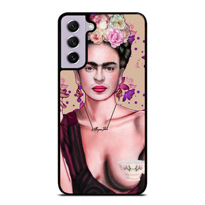 FRIDA KAHLO ART FACE Samsung Galaxy S21 FE Case Cover FRIDA KAHLO ART FACE Samsung Galaxy S21 FE Case Cover
