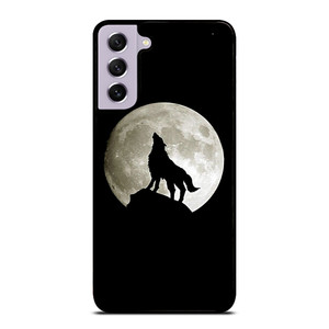FULL MOON WOLF SILHOUETTE Samsung Galaxy S21 FE Case Cover