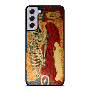 GRATEFUL DEAD KISSING SKELETON Samsung Galaxy S21 FE Case Cover