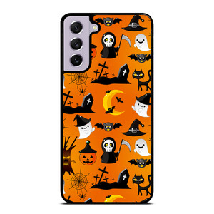 HAPPY HALLOWEEN CARTOON PATERN Samsung Galaxy S21 FE Case Cover HAPPY HALLOWEEN CARTOON PATERN Samsung Galaxy S21 FE Case Cover